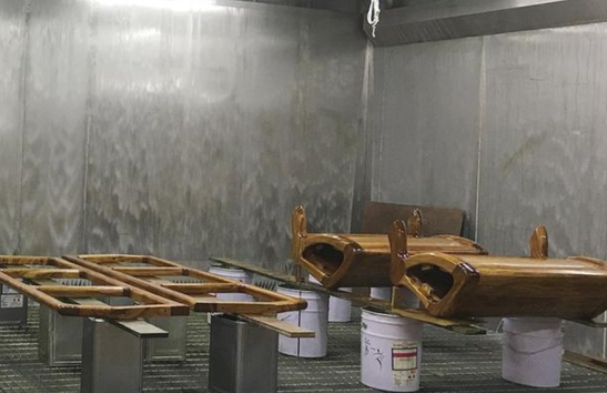 噴漆水簾柜：家具噴漆房為什么要安裝水簾柜？